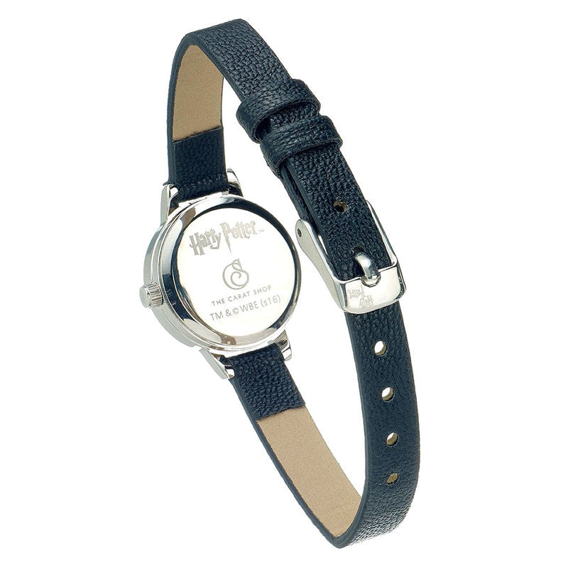 Reloj Deathly Hallows de Harry Potter con esfera oscura y correa azul marino - 4