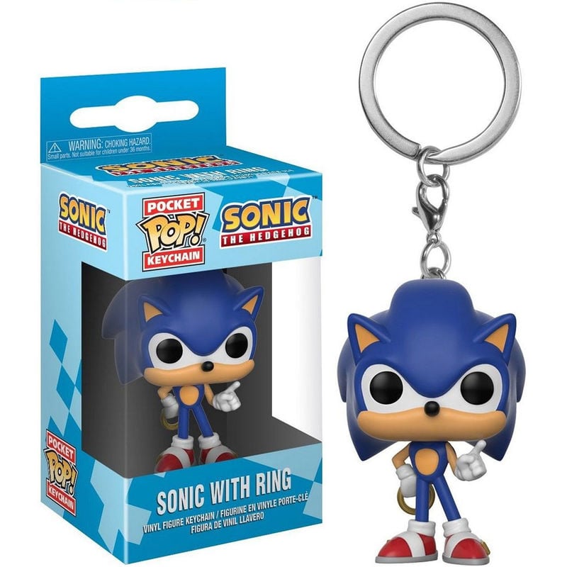 Llavero Funko Pocket POP! de Sonic the Hedgehog con anilla