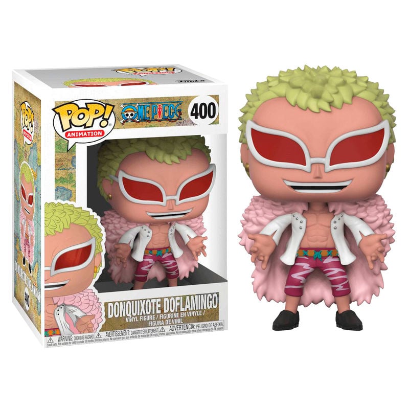 Figura Funko POP! de Donquixote Doflamingo de One Piece en caja