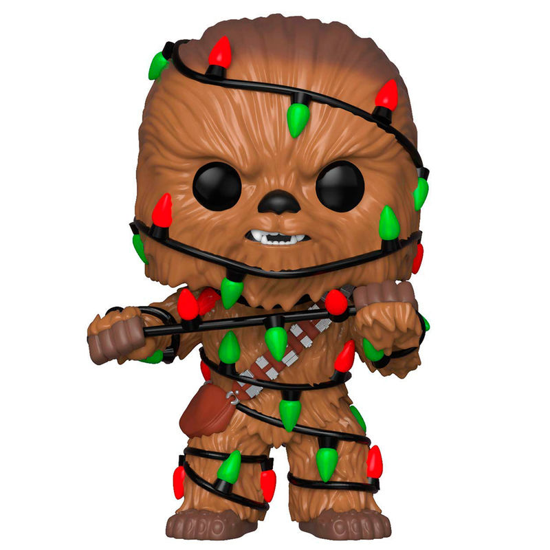 Figura Funko POP! de Chewbacca con luces navideñas - 2