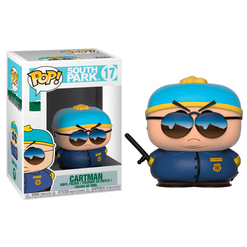 Figura Funko POP! de Cartman de South Park con gafas de sol y porra - 2