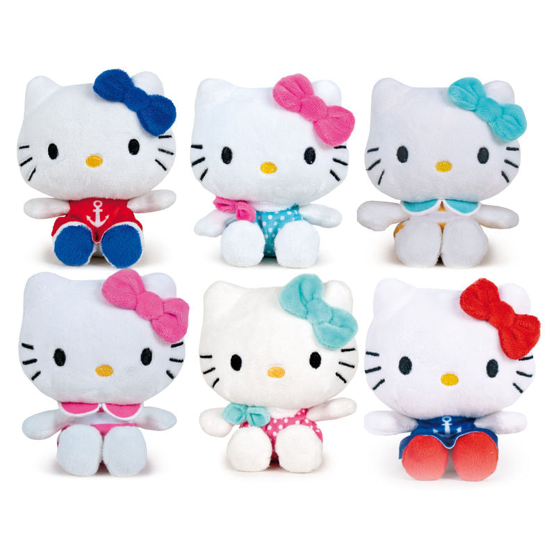 Peluche Hello Kitty SANRIO de 13 cm en modelos surtidos