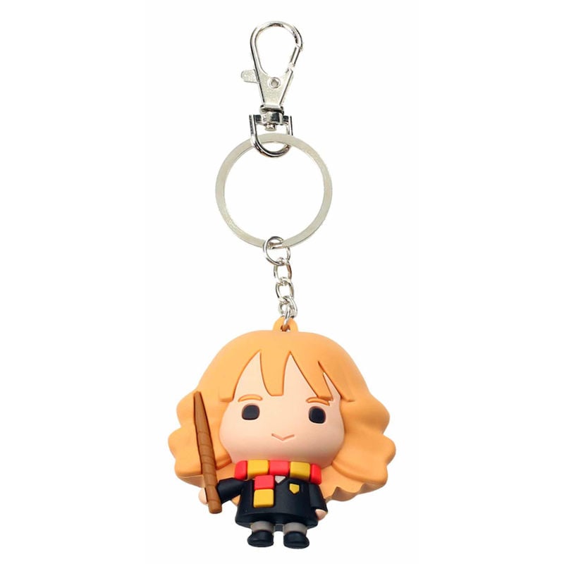 Llavero de goma de Hermione Granger de Harry Potter con varita
