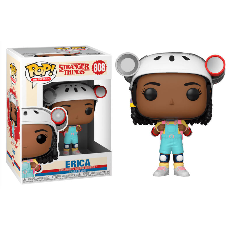 Figura Funko POP! de Erica de Stranger Things 3 con casco blanco - 2