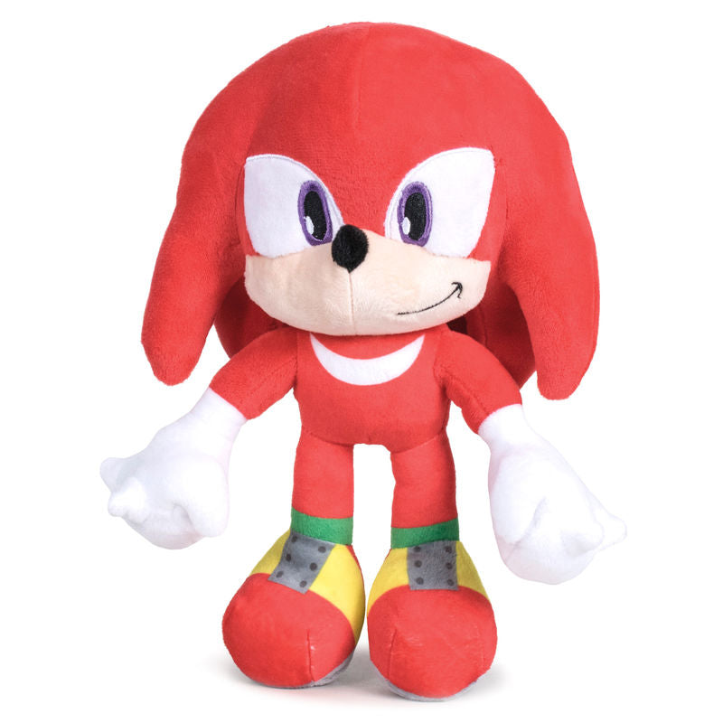 Peluche de Knuckles de Sonic en color rojo
