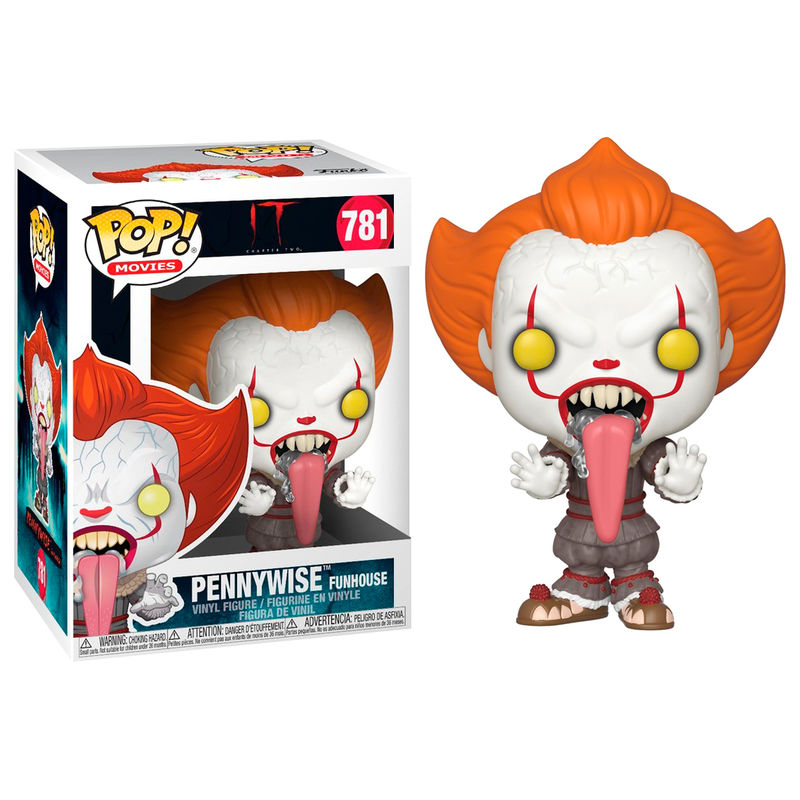 Figura Funko POP! de Pennywise de IT Chapter 2 con larga lengua - 2