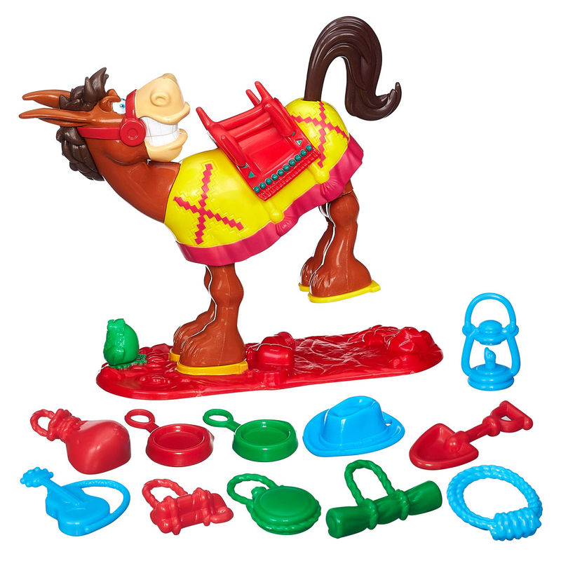 Juego Hasbro Tozudo con burrito y accesorios vaqueros - 4