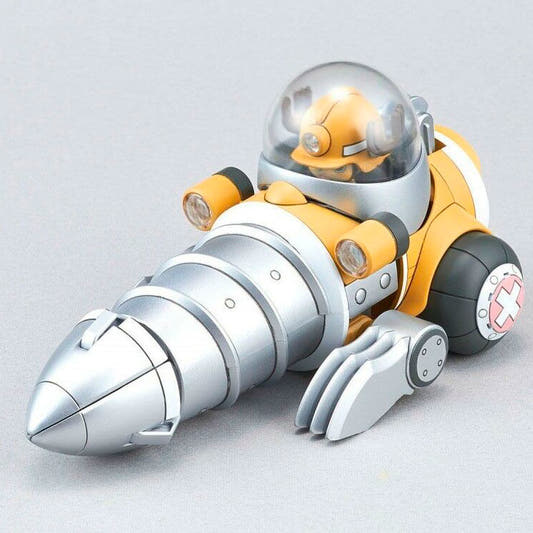 Chopper de One Piece en robot perforador amarillo y plateado - 3