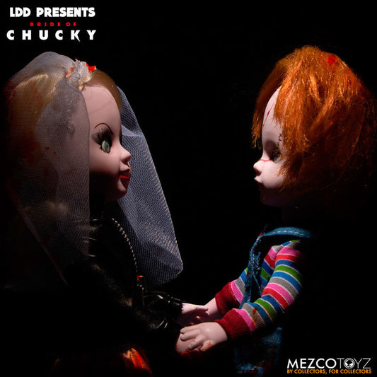 Set de figuras Chucky y Tiffany Living Dead Dolls de 25 cm - 3