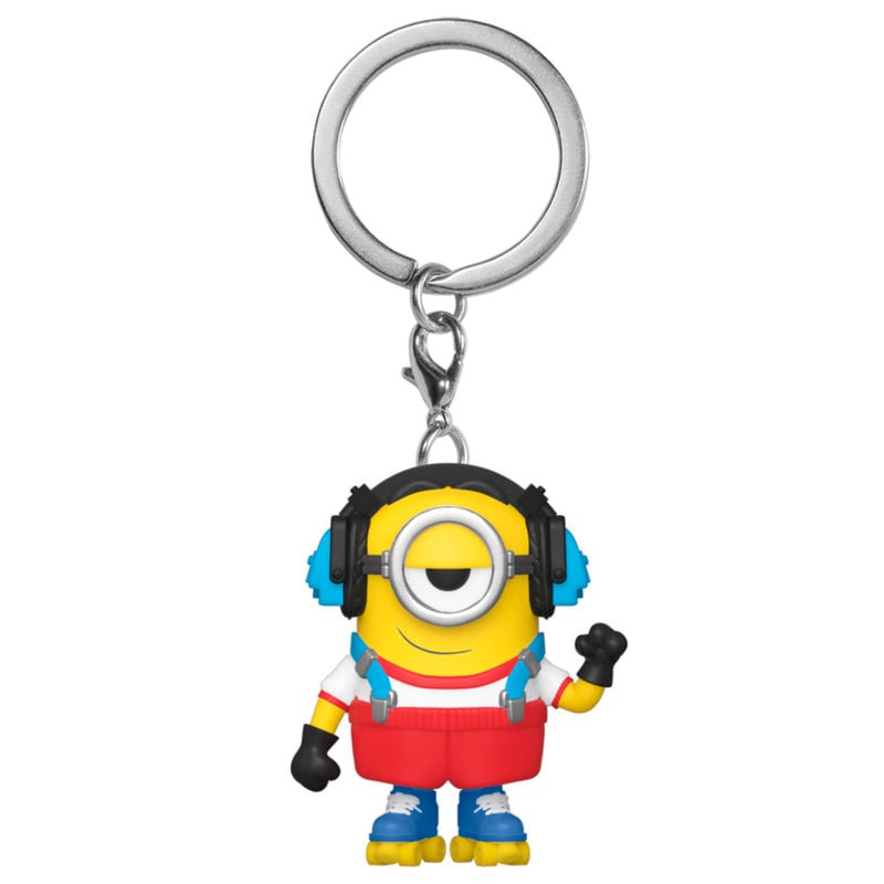 Llavero FUNKO Pocket POP! de Stuart con patines de Minions 2 - 2
