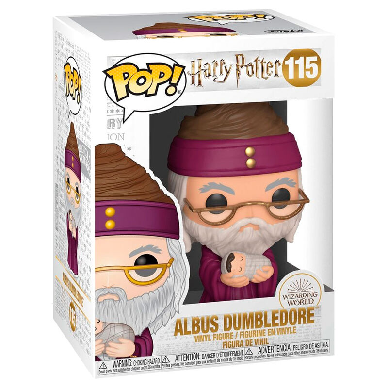 Figura Funko POP! de Dumbledore sosteniendo al bebé Harry - 3