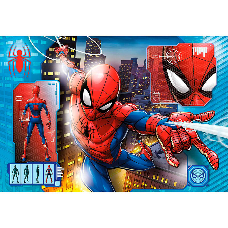 Puzzle Maxi Clementoni de Spider-Man Marvel con 24 piezas - 2
