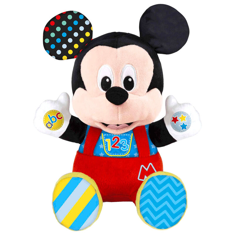 Peluche Baby Mickey Disney de Clementoni con botones y números - 2