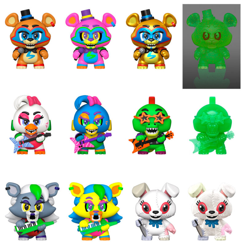 Minifiguras Funko Mystery Minis de Five Nights at Freddy’s Security Breach - 4