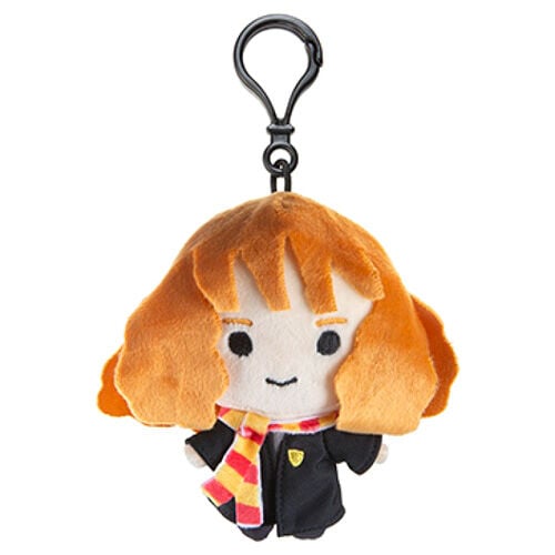 Llavero de peluche de Hermione de Harry Potter con bufanda a rayas