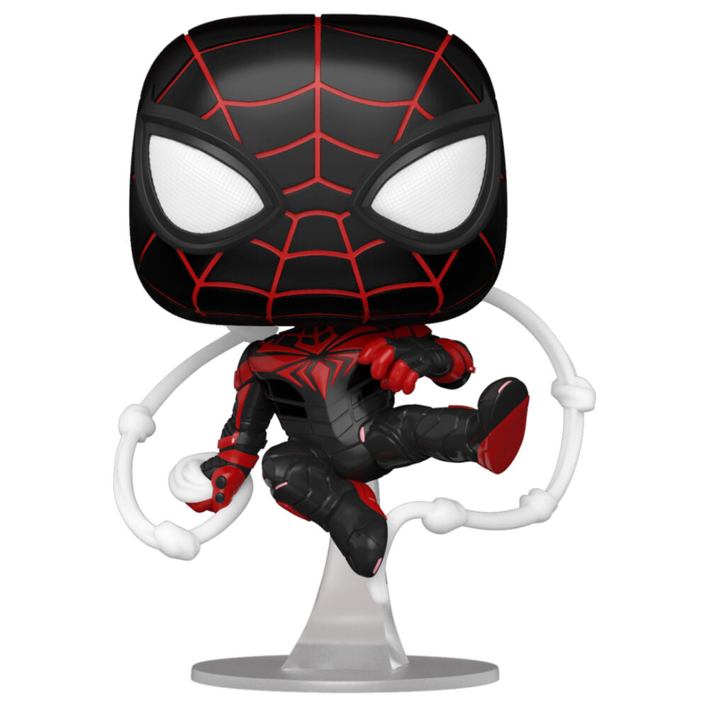 Figura Funko POP! de Miles Morales con traje Advanced Tech Suit - 3