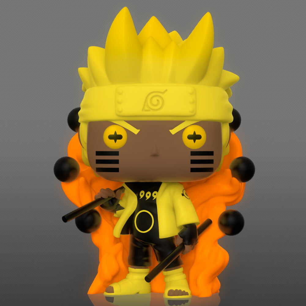 Figura Funko POP! de Naruto Uzumaki Six Path Sage en caja con ventana - 3