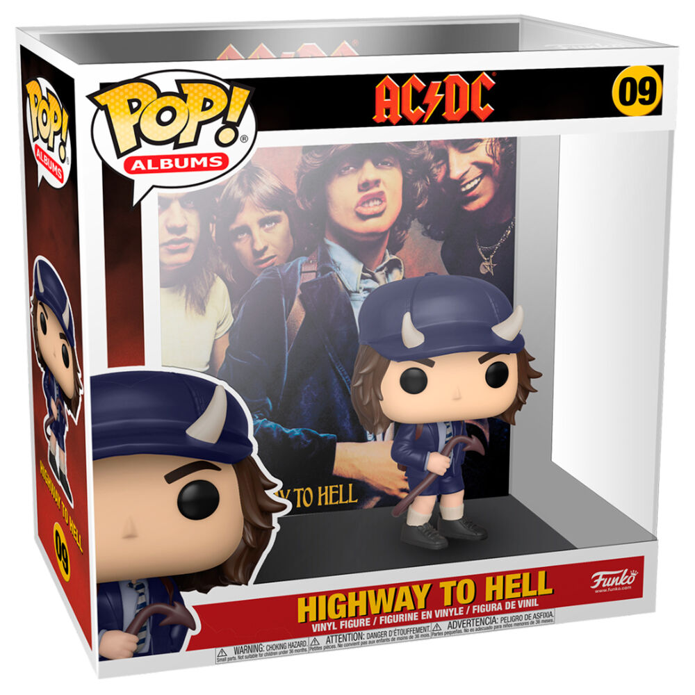 FUNKO POP! Albums AC/DC Highway to Hell en caja expositora