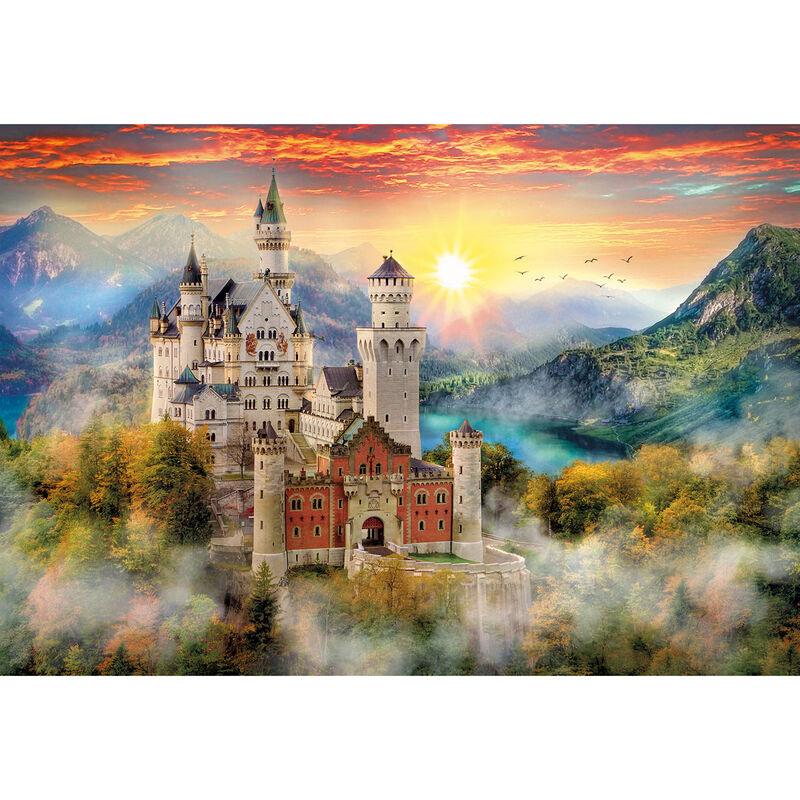 Puzzle Clementoni de 2000 piezas con el castillo de Neuschwanstein - 2