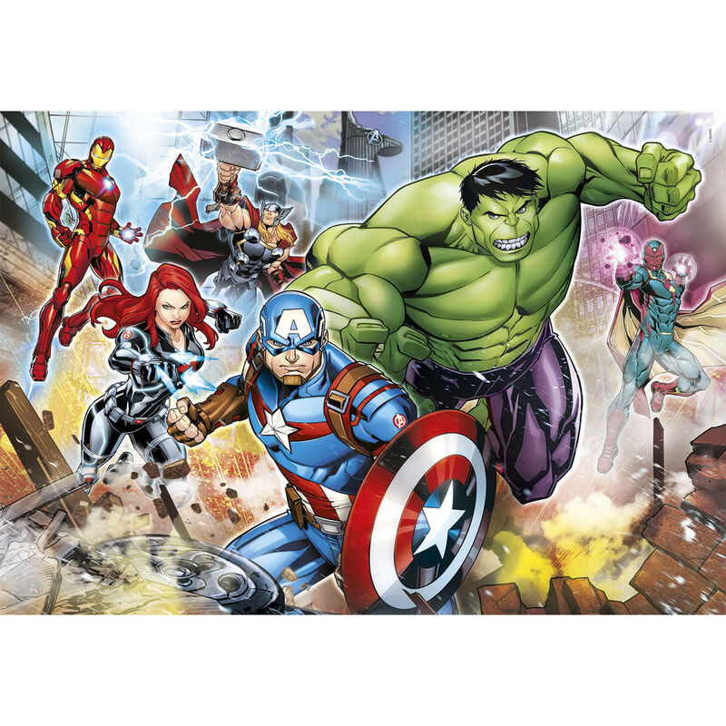 Puzzle Clementoni de 180 piezas con los Vengadores de Marvel - 2