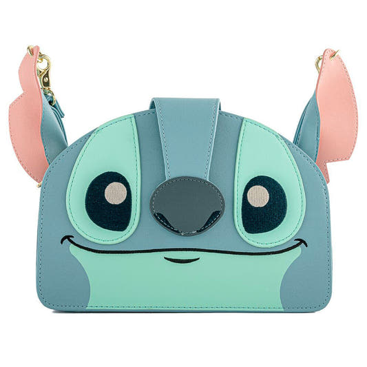 Bolso bandolera Stitch Disney Loungefly azul turquesa - 3