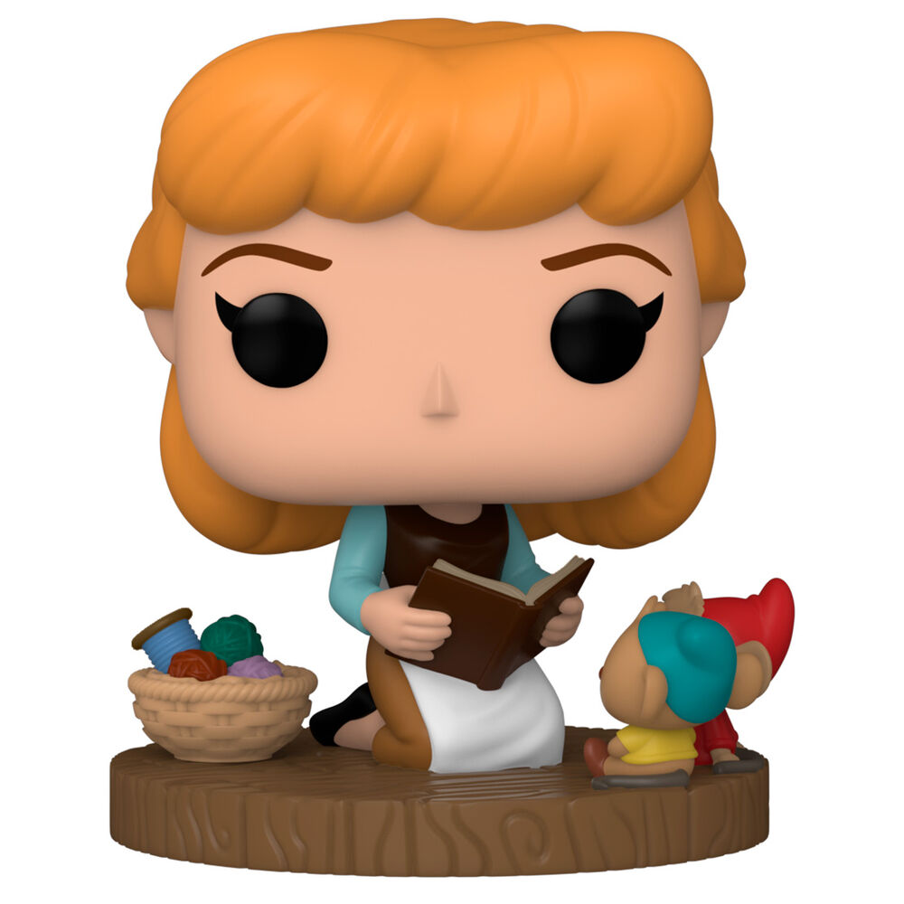 Figura Funko POP! Disney de Cenicienta con un libro en caja con ventana - 3