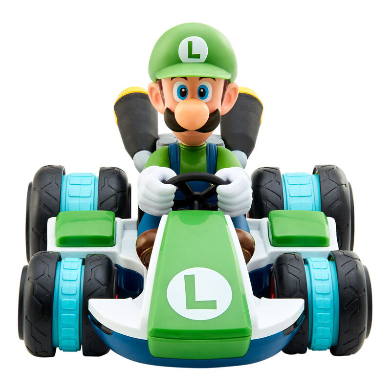 Coche Mini RC Racer de Luigi de Mario Kart con mando - 6