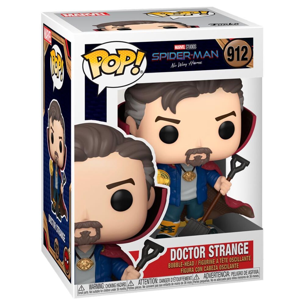 Figura Funko POP! de Doctor Strange con capa roja - 3