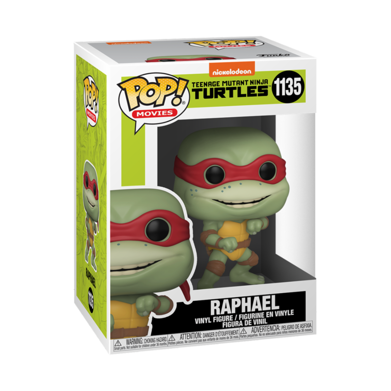 Figura Funko POP! de Raphael de Tortugas Ninja 2 con máscara roja - 3