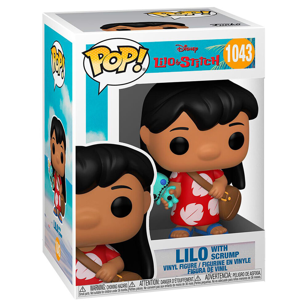 Figura Funko POP! de Lilo con Scrump y vestido floral - 3