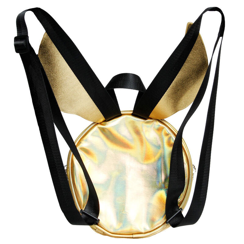 Mochila bolso dorada con forma de Snitch de Harry Potter y alas - 3