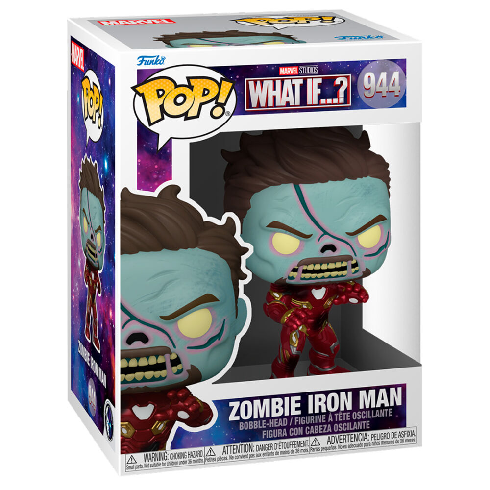 Figura Funko POP! Marvel What If? Zombie Iron Man - 3