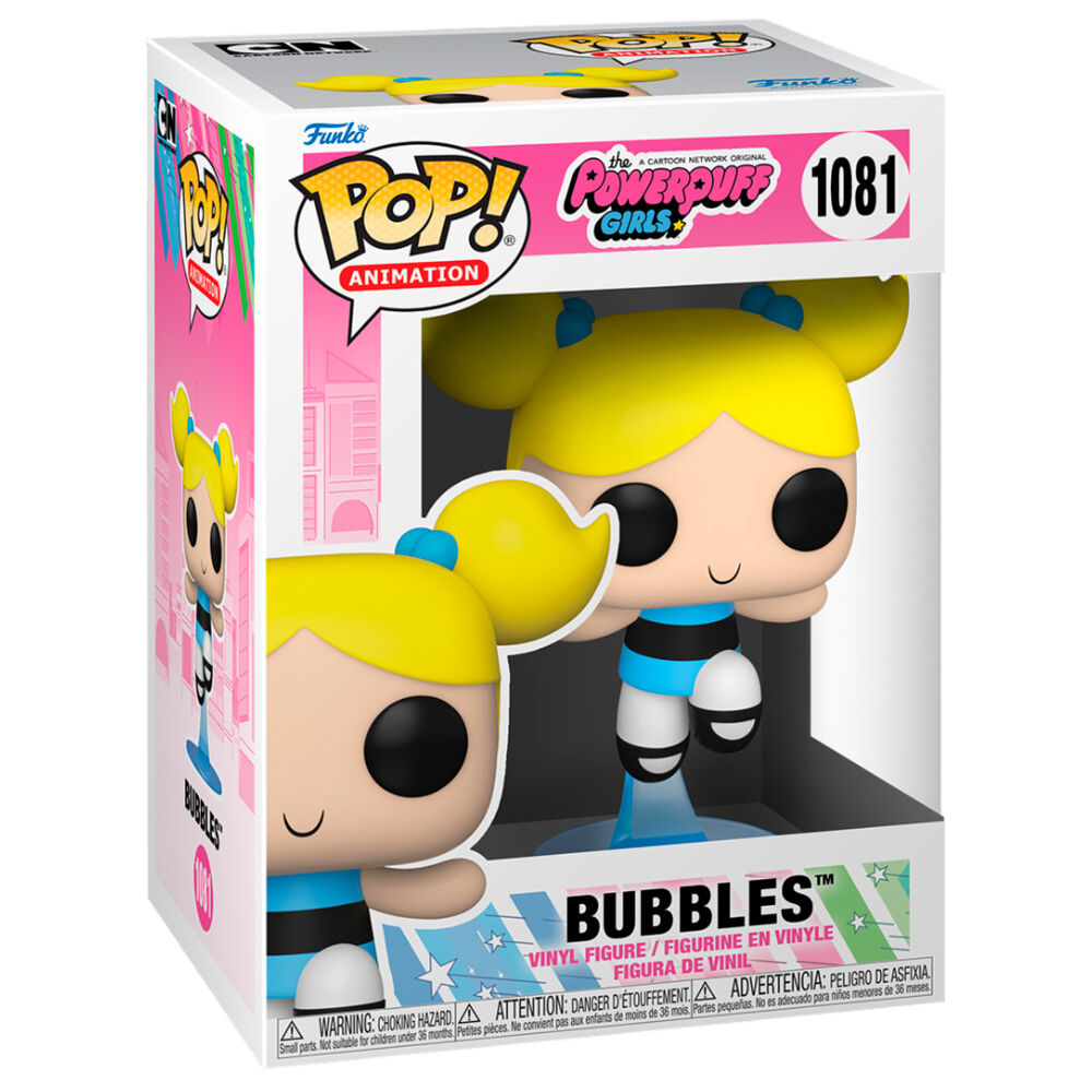 Figura Funko POP! de Bubbles de Las Supernenas en pose de vuelo - 3