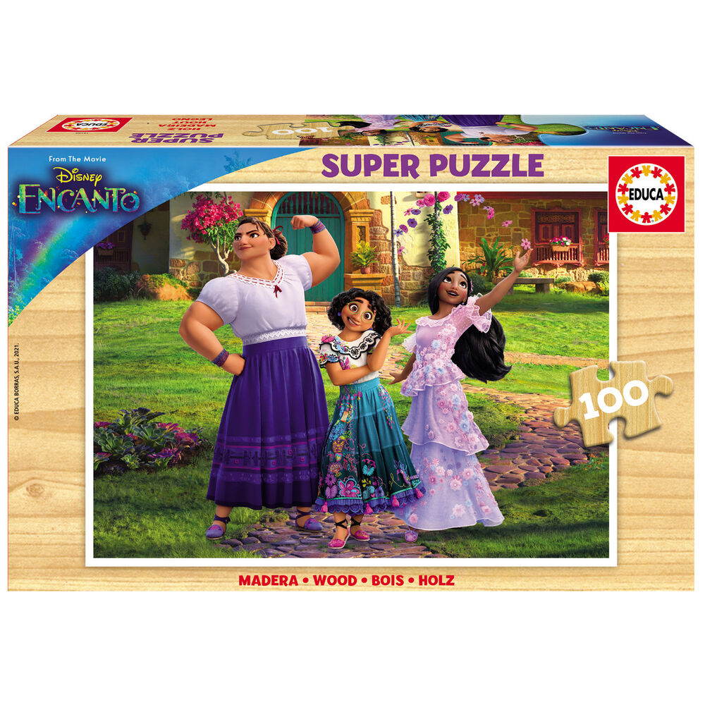 Puzzle de 100 piezas Disney Encanto con personajes de la película