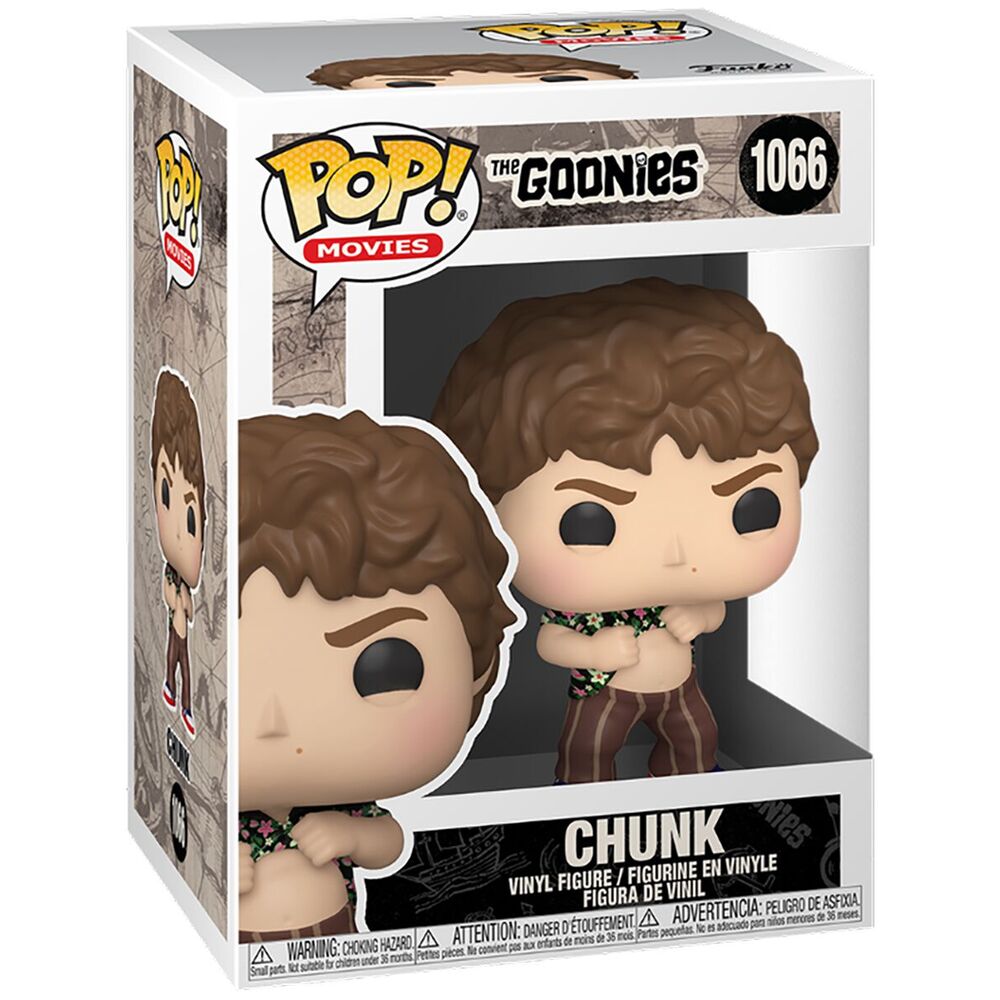 Figura Funko POP! de Chunk de The Goonies con camisa floral - 2