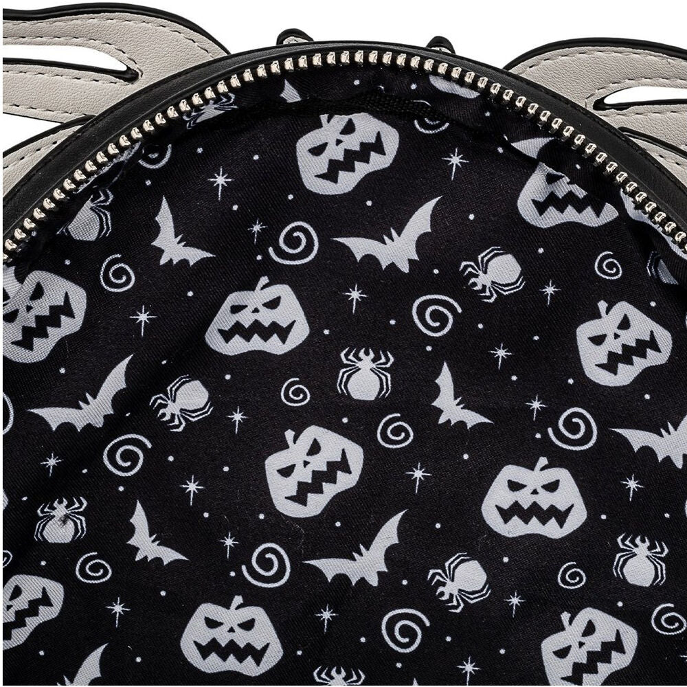 Mochila Loungefly de Jack Skellington en blanco y negro - 3