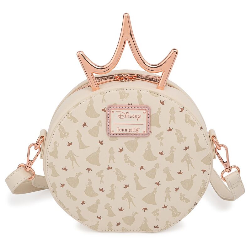 Bolso Loungefly de princesas Disney con corona metálica - 5
