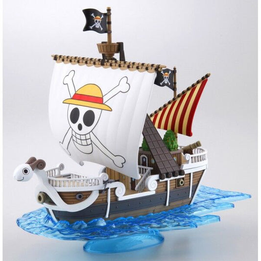 Model kit del barco Going Merry de One Piece con velas y banderas - 3