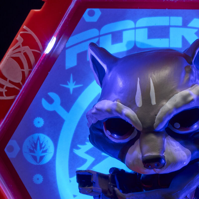 Figura LED WOW! POD de Rocket Raccoon Marvel - 5