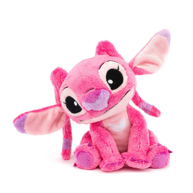 Peluche rosa de Angel de Stitch Disney con grandes orejas - 4