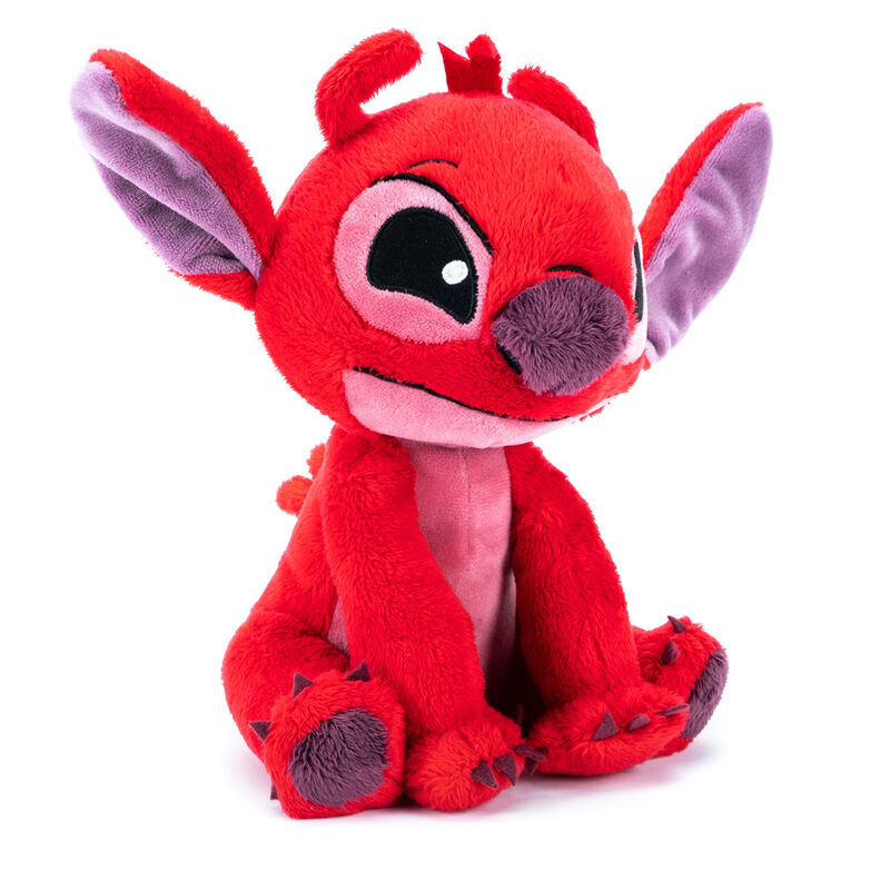 Peluche rojo de Leroy Stitch Disney de 25 cm - 4