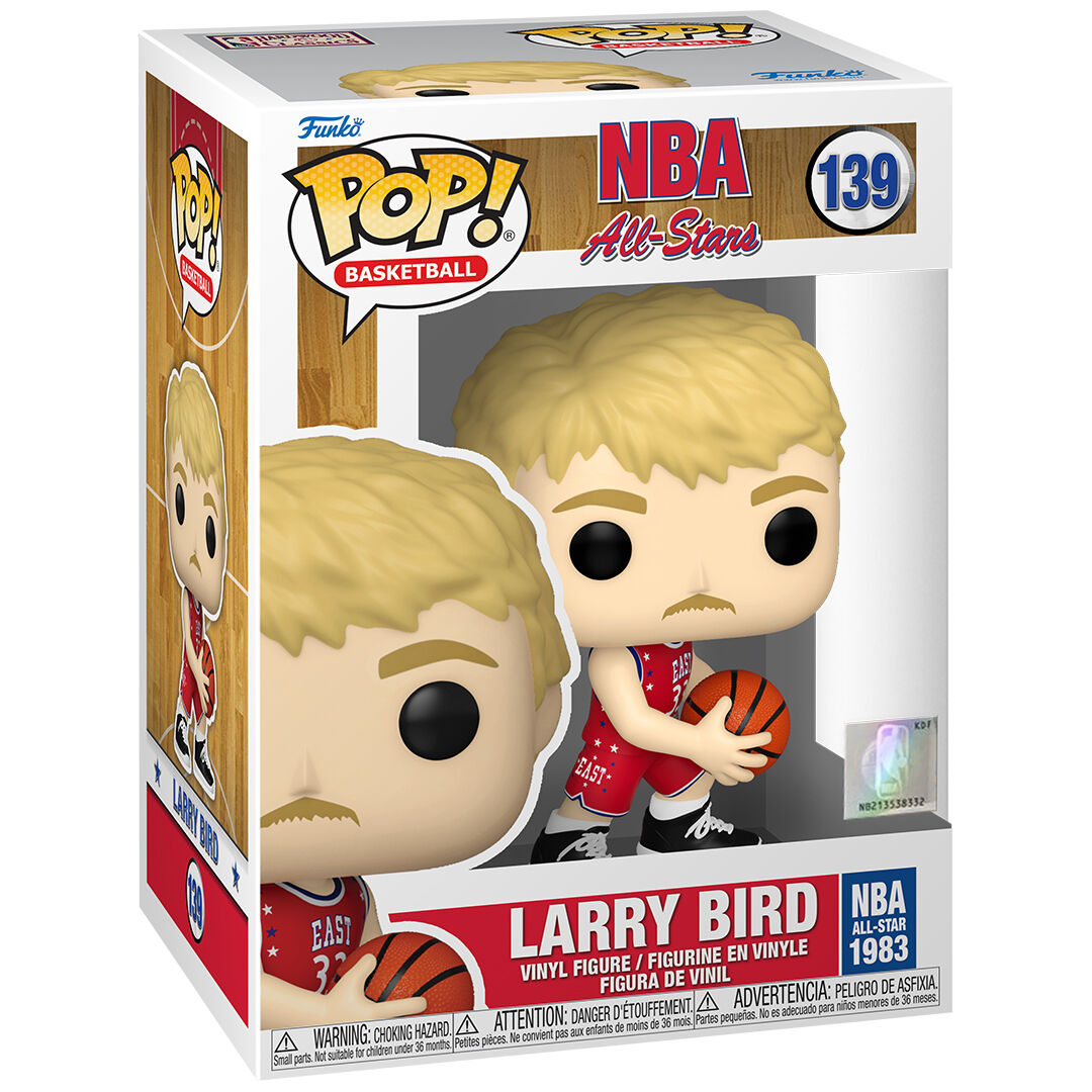 Figura Funko POP! de Larry Bird NBA All-Star 1983 con balón - 3