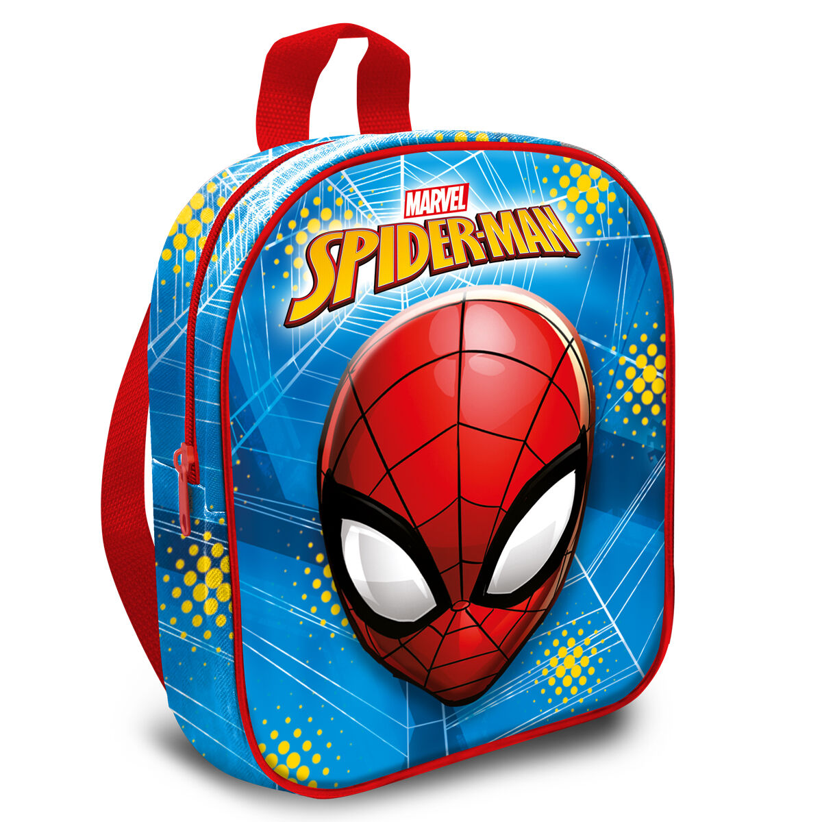 Mochila 3D azul y roja de Spider-Man Marvel