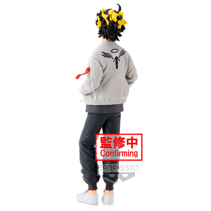 Figura de Kazutora Hanemiya de Tokyo Revengers con chaqueta gris - 4