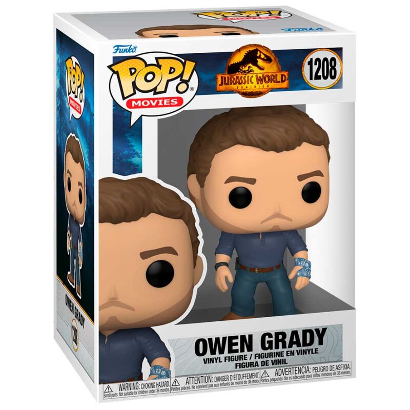 Figura Funko POP de Owen Grady de Jurassic World - 3