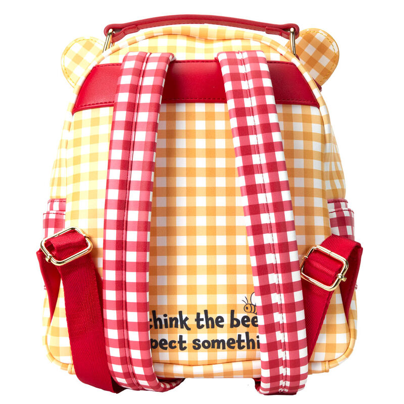 Mochila Gingham de Winnie the Pooh Disney Loungefly con orejas 3D - 6