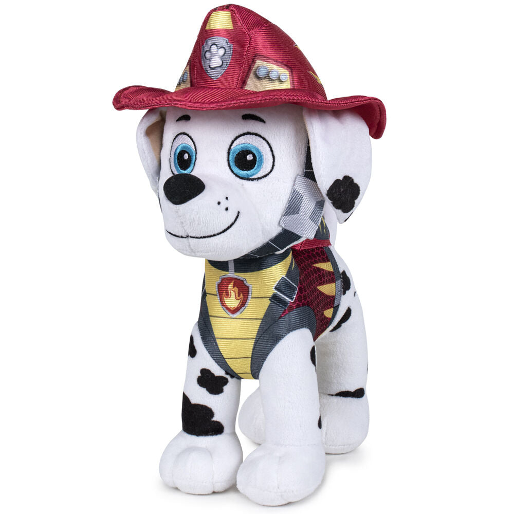 Peluche de Marshall de Paw Patrol con casco y uniforme de bombero