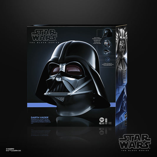 Réplica electrónica del casco negro de Darth Vader de Star Wars - 4
