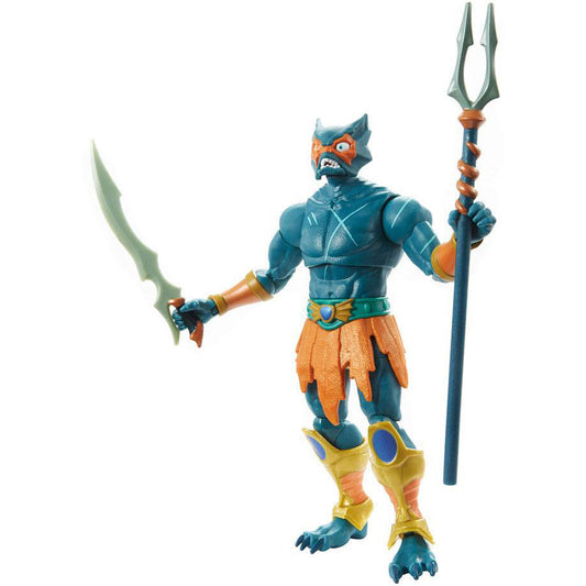 Figura articulada Mer Man de Masters of the Universe con espada y accesorios - 3