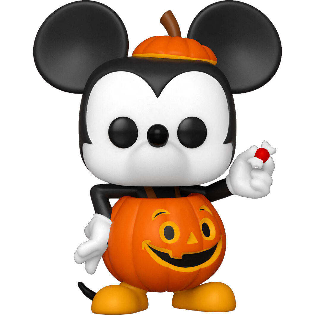 Figura Funko POP! Disney Mickey Mouse con calabaza y caramelo - 3